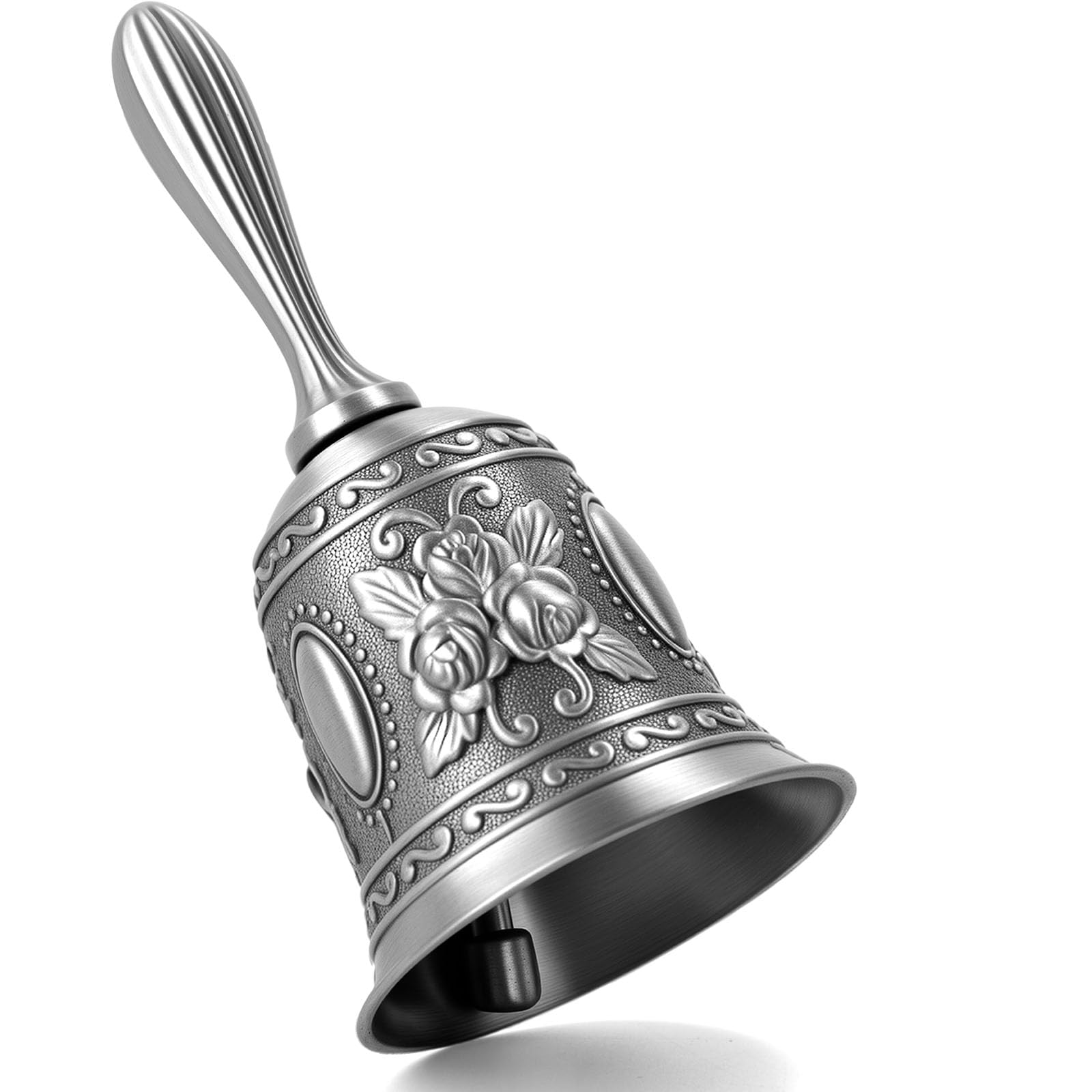 Amazon.com: DomeStar Silver Hand Bell – Loud Call Bell for Bedside